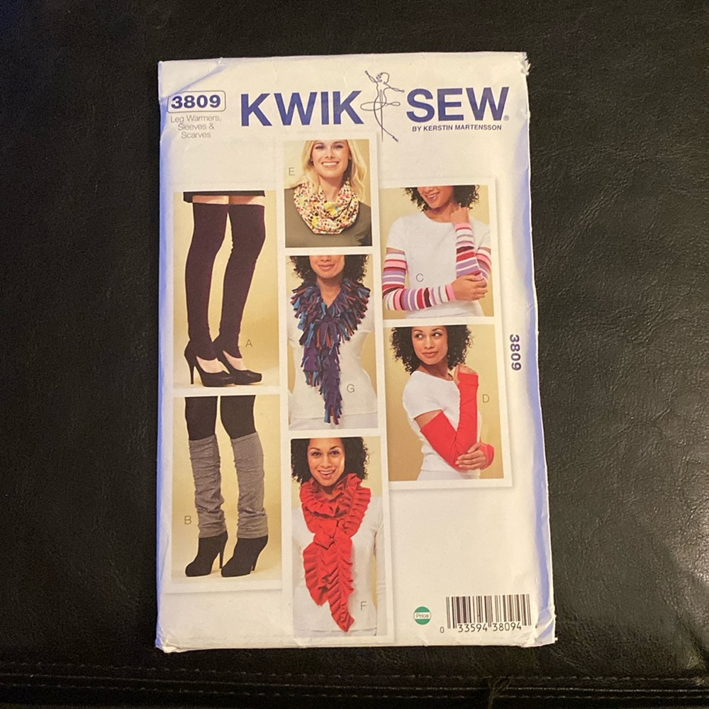 -Kwik Sew 3809 sewing pattern uncut